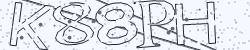 Darstellung des Captcha-Codes.