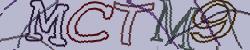 Darstellung des Captcha-Codes.