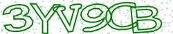 Darstellung des Captcha-Codes.