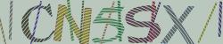 Darstellung des Captcha-Codes.